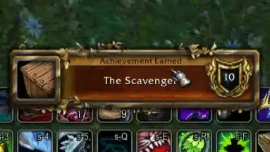 the scavenger achievement